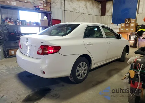 2010 Toyota Corolla Base from USA, damaged, VIN 2T1BU4EE2AC416602